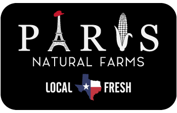 Paris Logo footer with local texas fresh black box