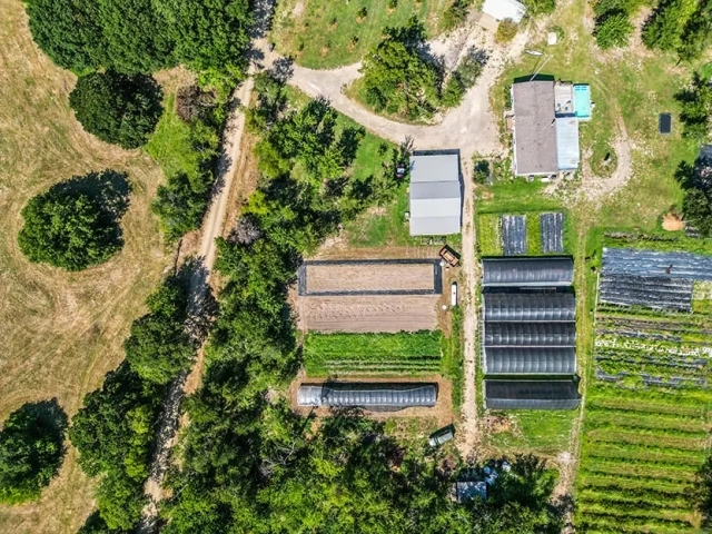 overhead view of paris natural farms micro farm paris texas